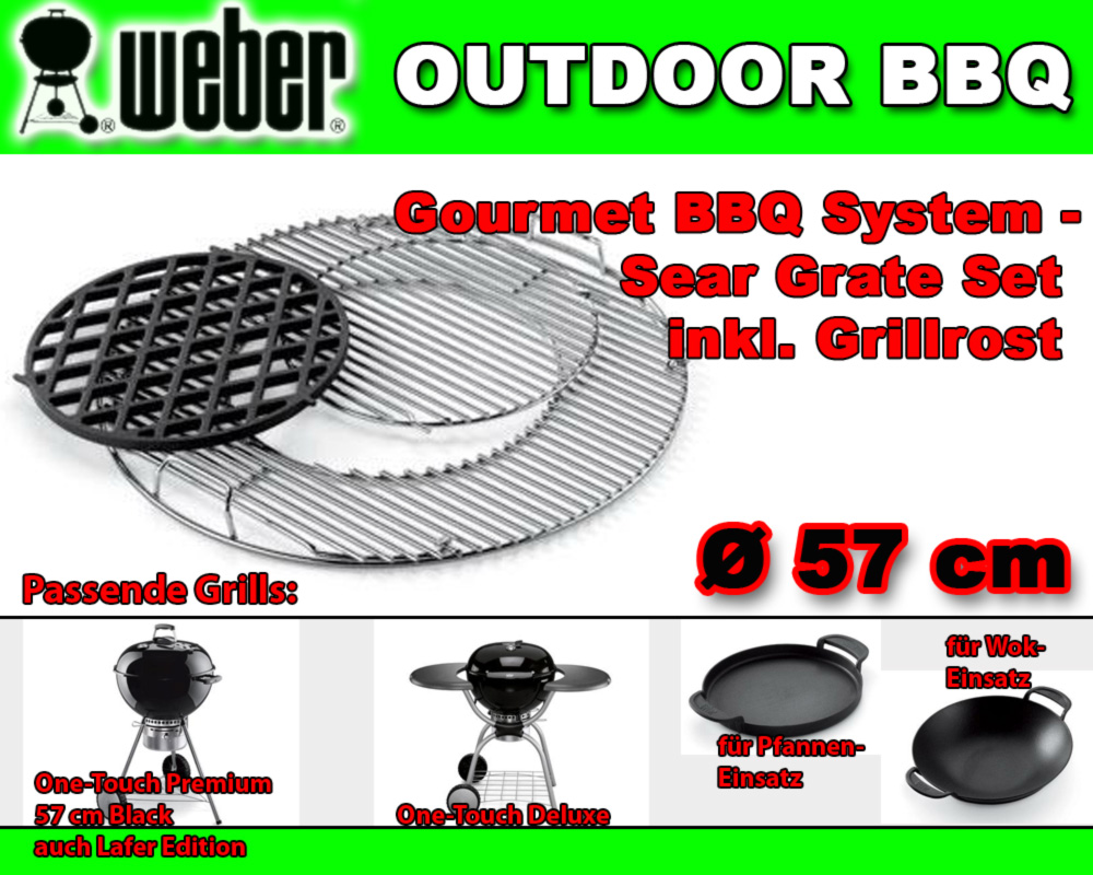 Weber Gourmet BBQ System Sear Grate - m