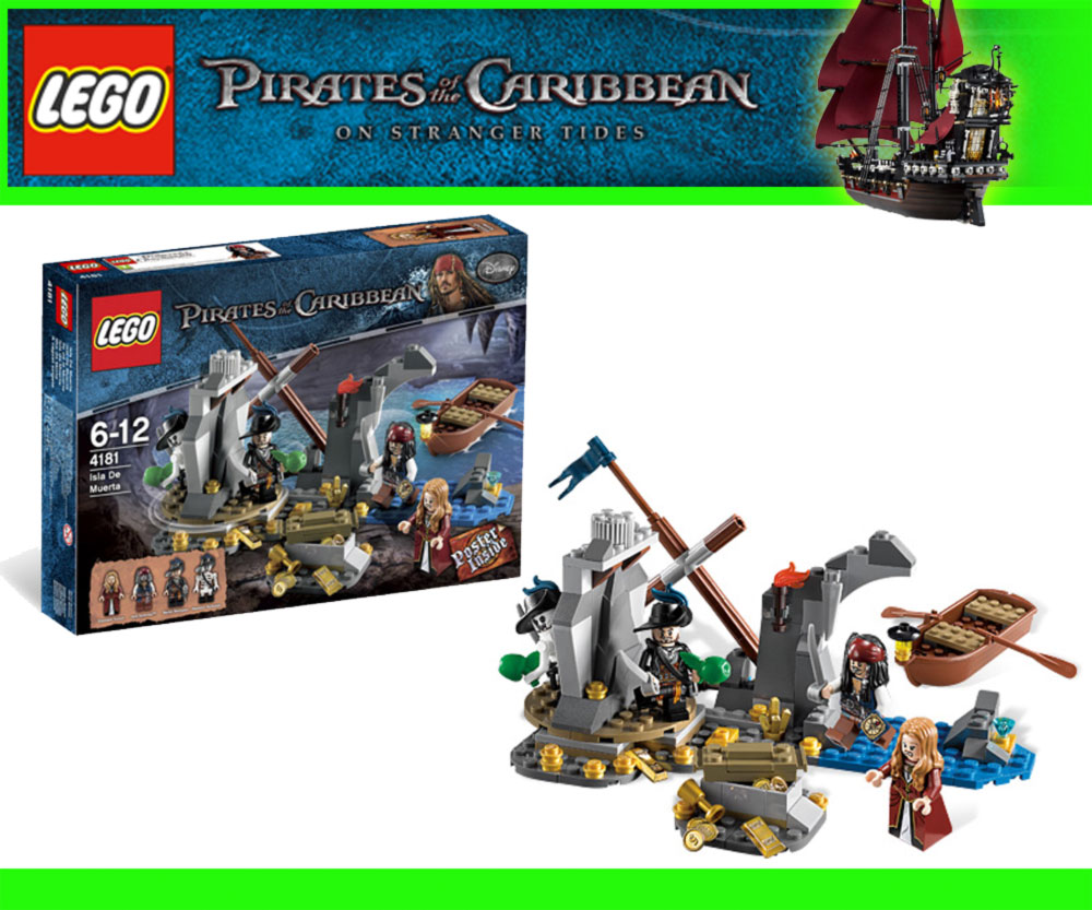 Lego 4181 Isla De La Muerta Pirates Of The Caribbean Potc Ebay 7744