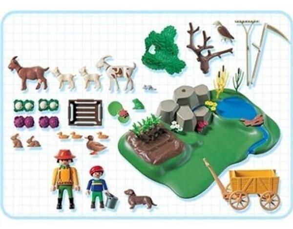 PLAYMOBIL 3124 SuperSet Bauernhof Garten Country Farm Gardening Set