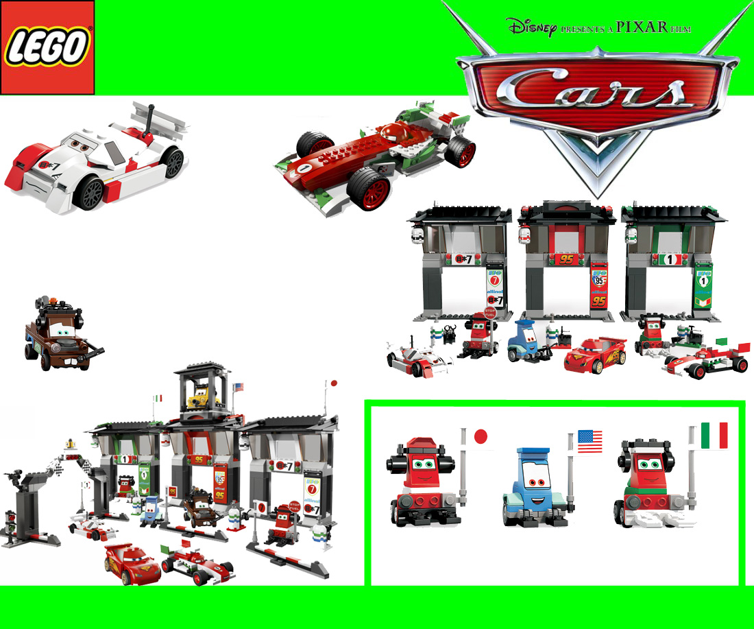 cars 2 lego tokyo international circuit