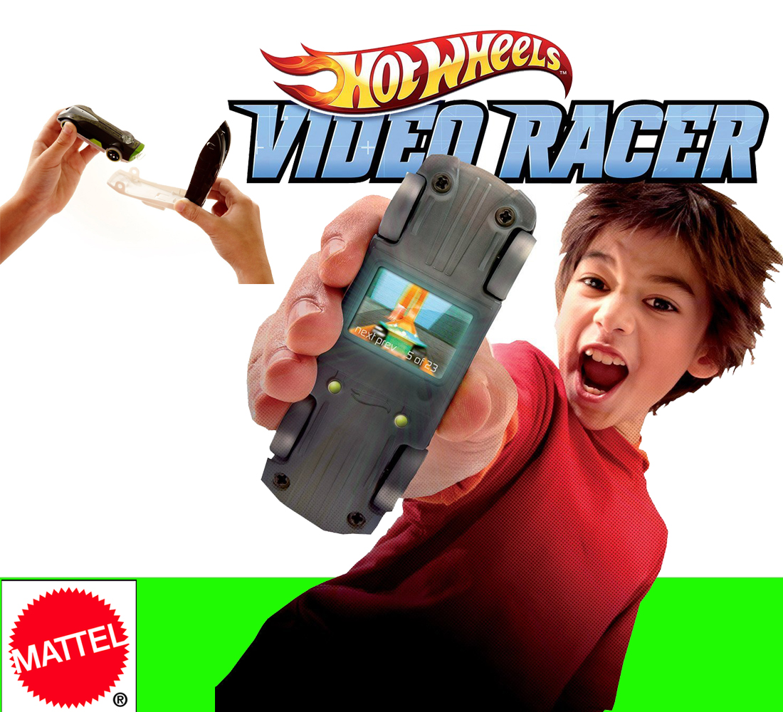 Mattel Hot Wheels Video Racer Fahrzeug Micro Camera Car Coche con