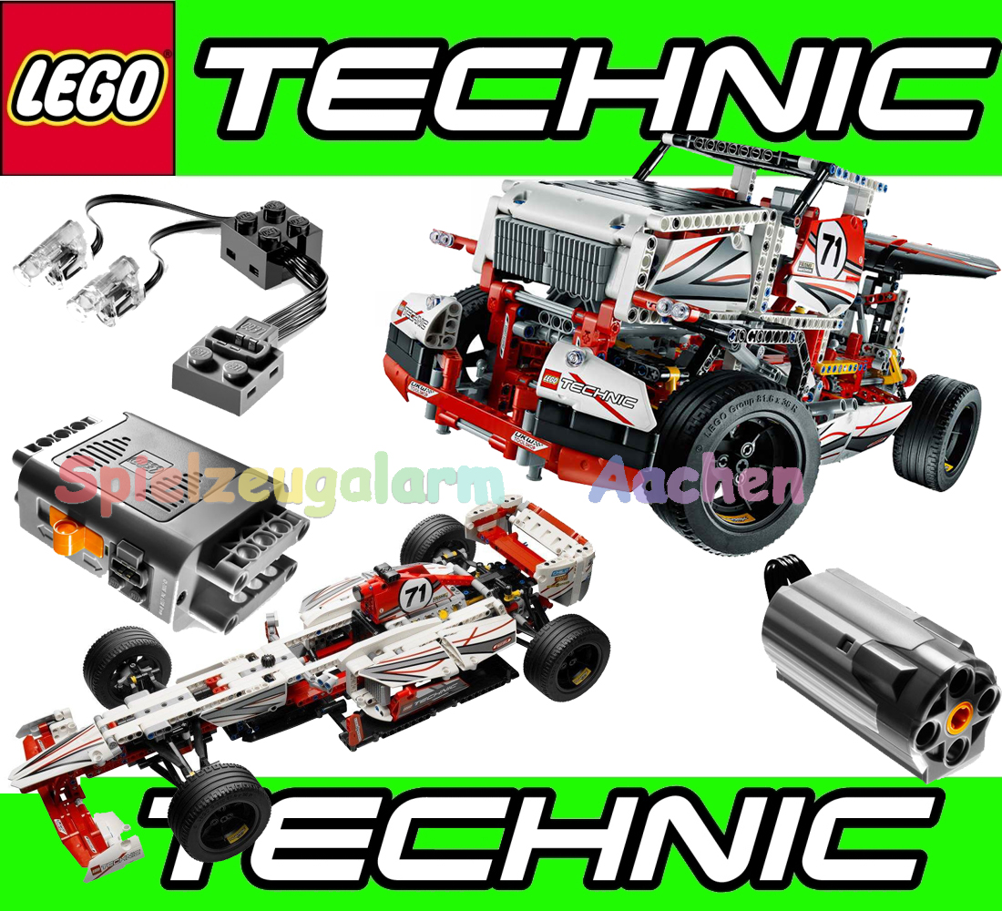 LEGO TECHNIC 42000 + 8293 Grand Prix Racer +Power Functions Tuning Set ...