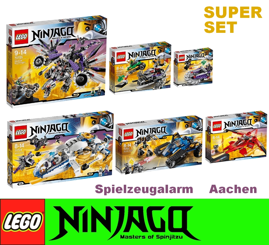 LEGO Ninjago Collectors 2014 Edit 70725 70724 70723 70721 70722 70720 | eBay