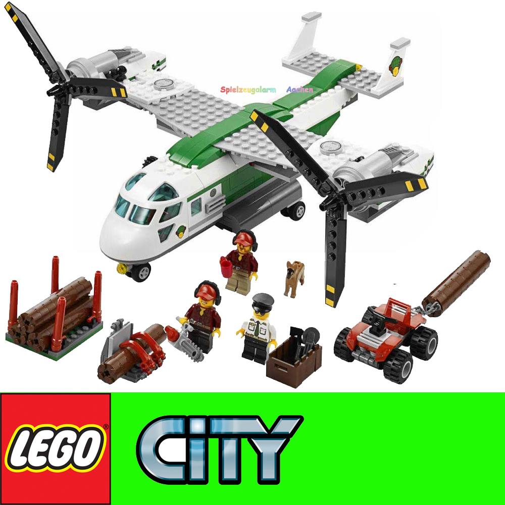 Lego City 60021 Swivel Rotor Aircraft Cargo Heliplane l' avion cargo ...