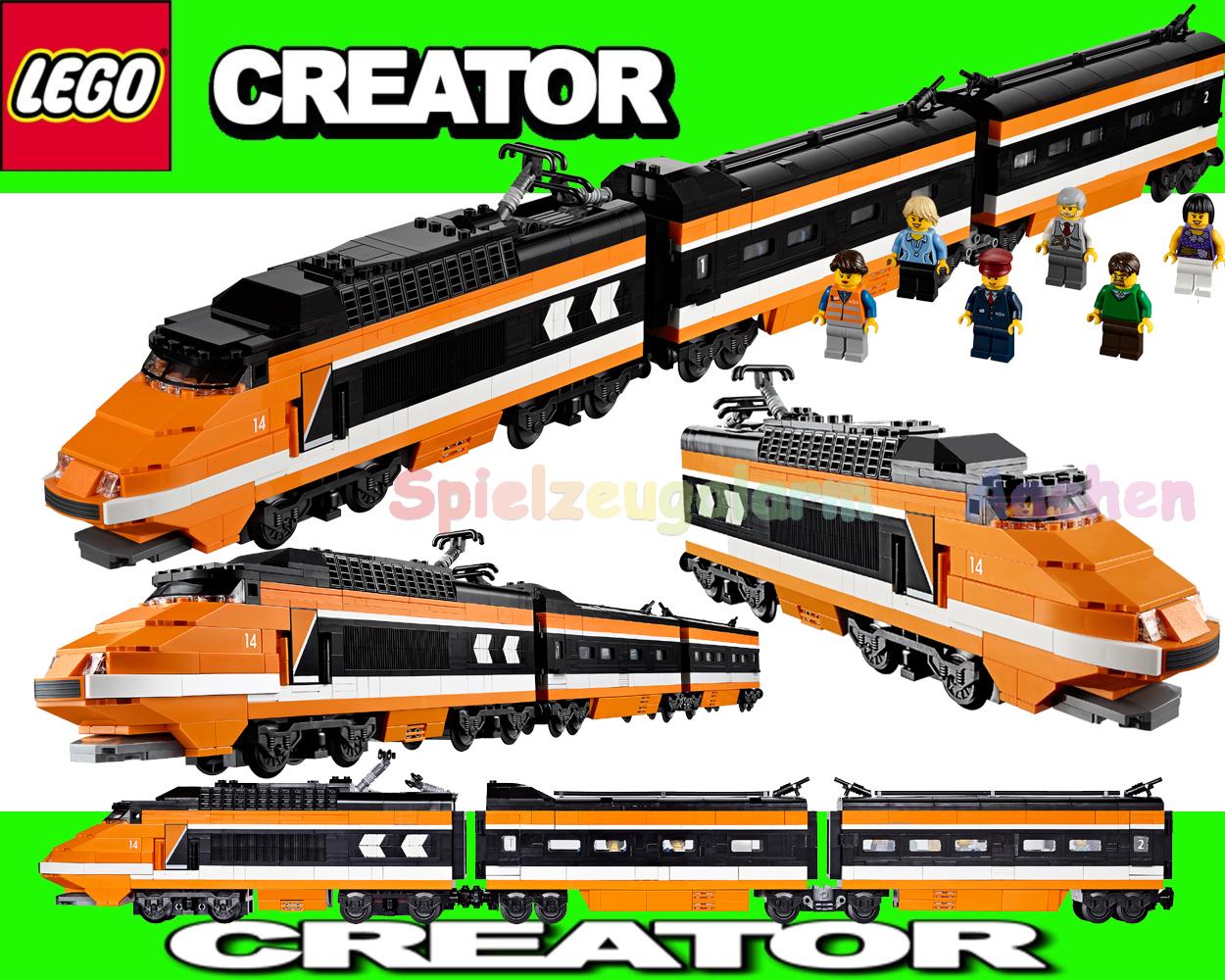 Lego exclusivement 10233 Horizon Express Train Train lokführerin 2 ...