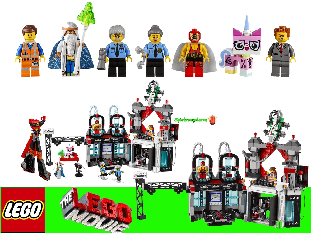 LEGO 70809 MOVIE Lord Business' Hauptzentrale Evil Lair La Guarida ...