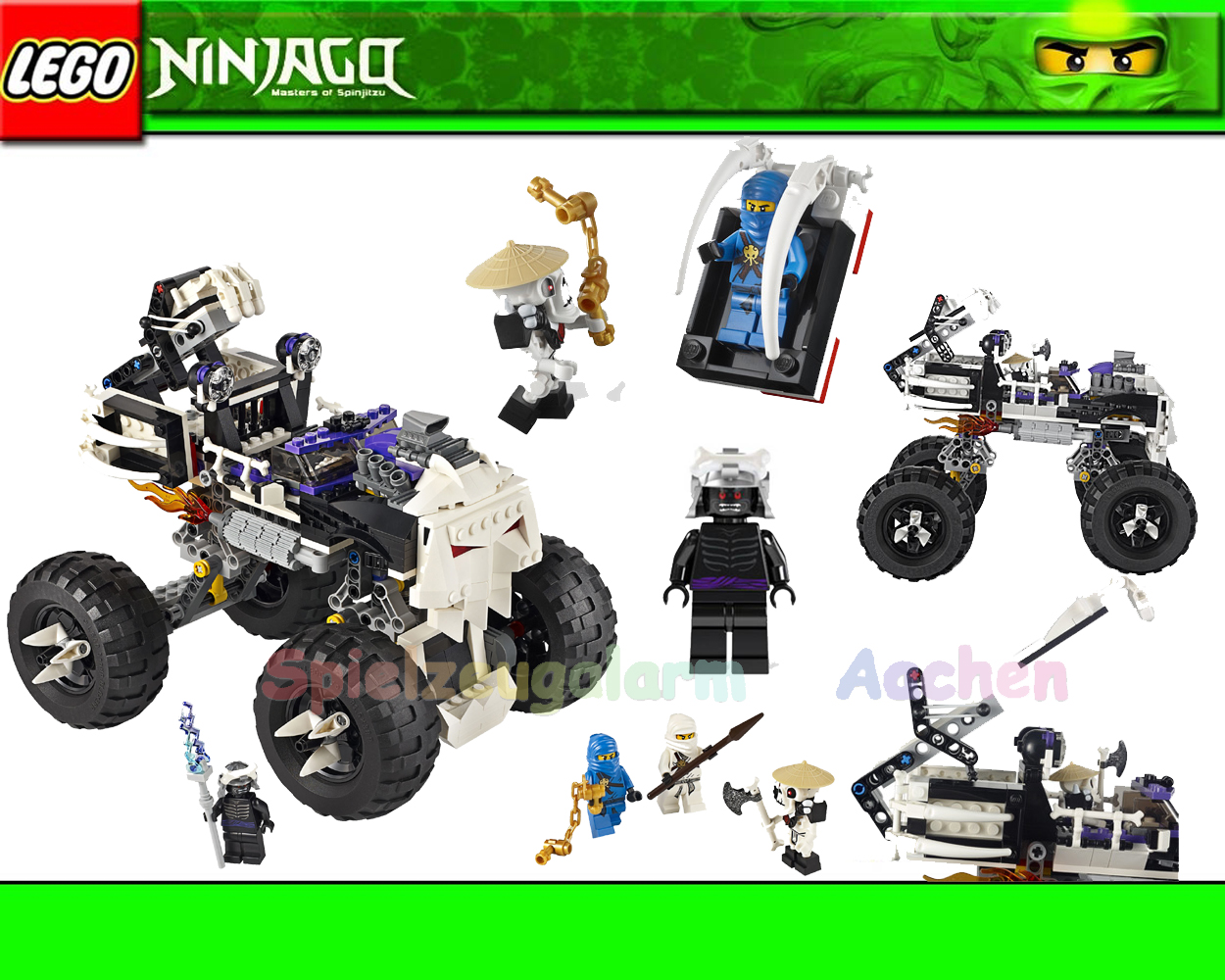 Monster Truck 2506 LEGO Ninjago Skull Truck ???�?�??????????-?�???�???? 4X4 Squelette Le Jeu | eBay