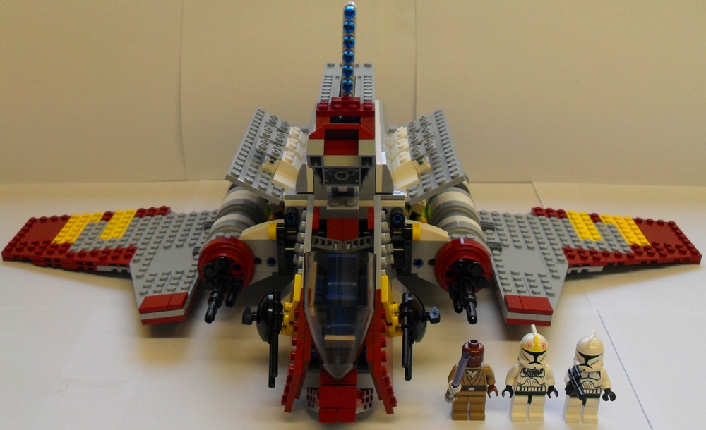 LEGO 8019 STAR WARS Republic Attack Shuttle XL pics NEUGLANZ ansehen