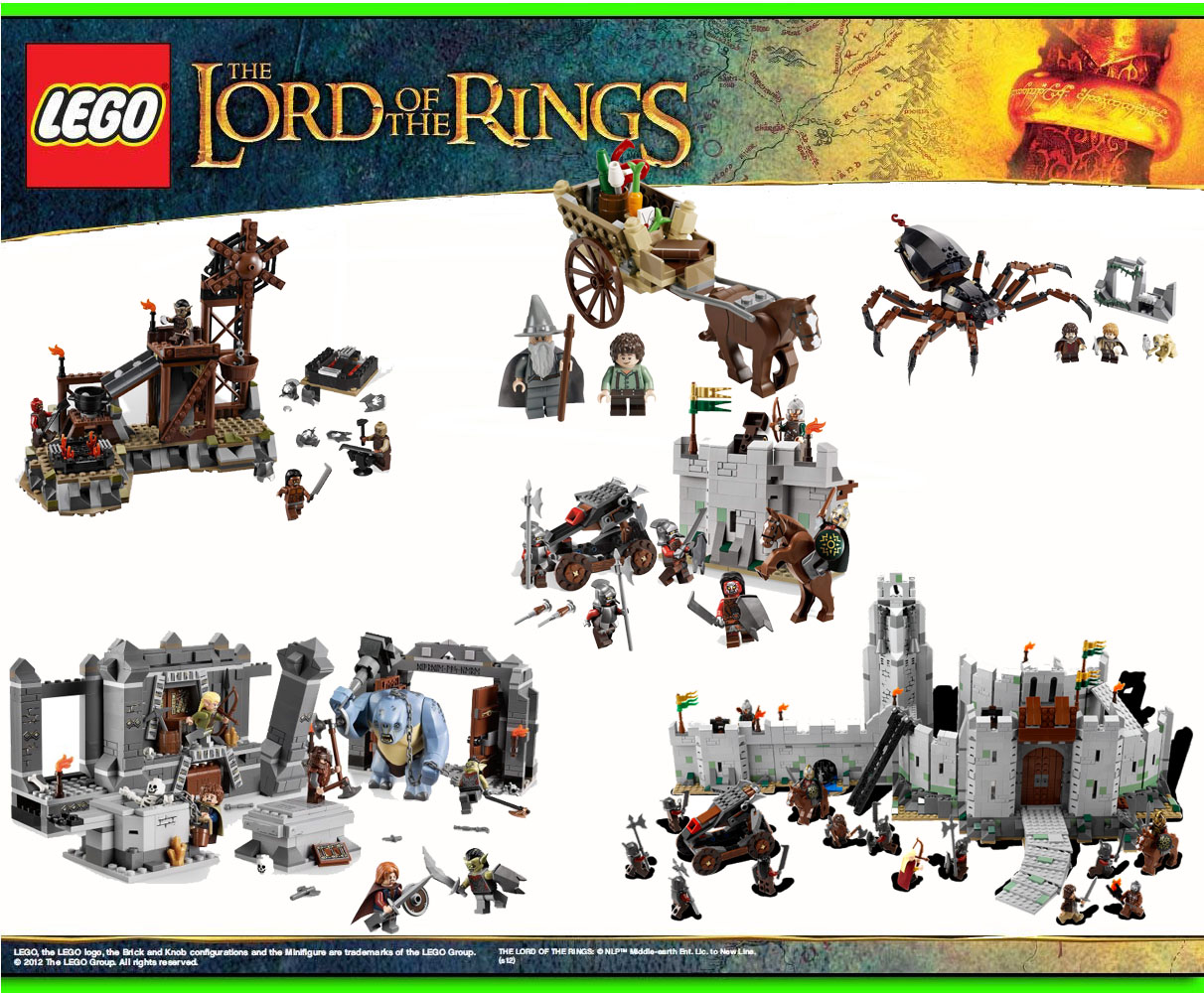 NEW LEGO LORD OF THE RINGS Collection 9476 9474 9473 9471 9470 9469 6 ...
