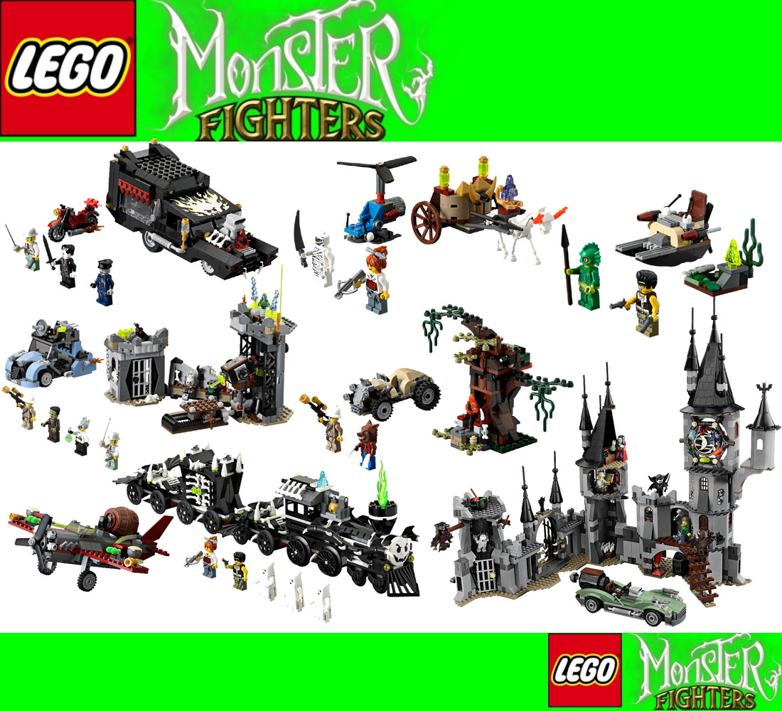 LEGO MONSTER FIGHTERS complete Collection 9468 9467 9466 9464 9463 9462 ...