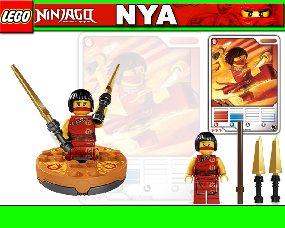 Lego 2170 2171 2172 73 Ninjago Cole Zane DX Nya Nuckal