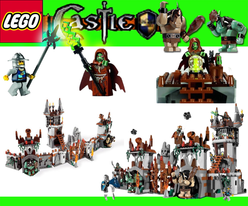 NEU LEGO CASTLE Trolls 7097 Bergfestung der Trolle sehr selten misb 