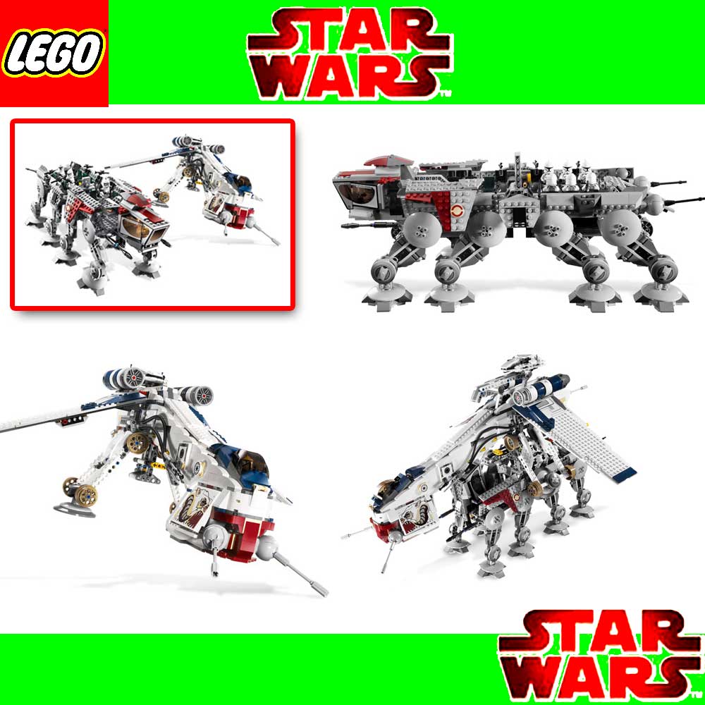 Top 105+ Wallpaper Lego Star Wars Republic Dropship With At-ot Walker Sharp