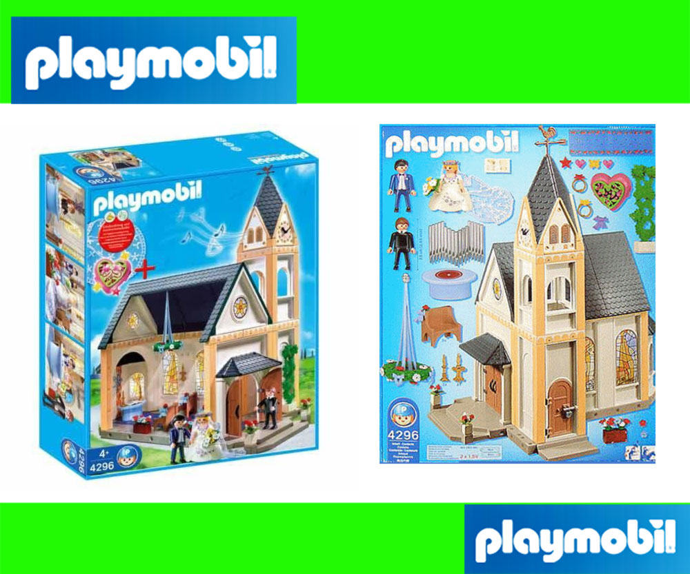 NEW Playmobil 4296 wedding church sound & bells  