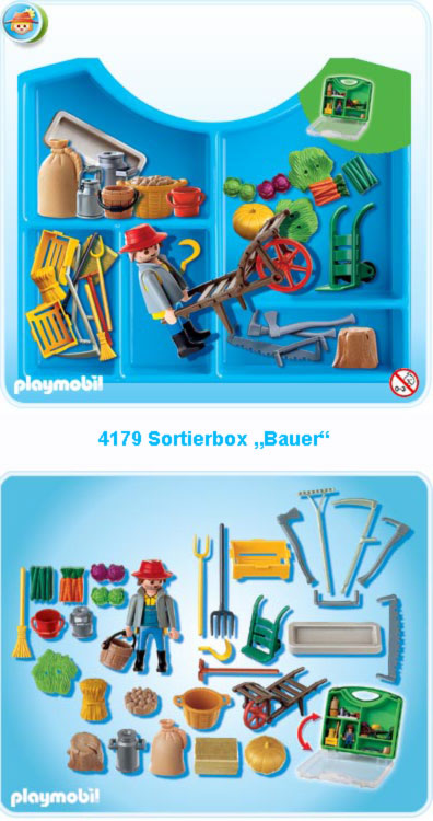 PLAYMOBIL série fermier, accessoires pour lagriculture et le 